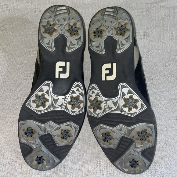 Footjoy Men’s Golf Shoes Size 13 M Black Silver Athleisure Activewear main image 7